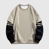 Two-Tone Sleeve Sweatshirt