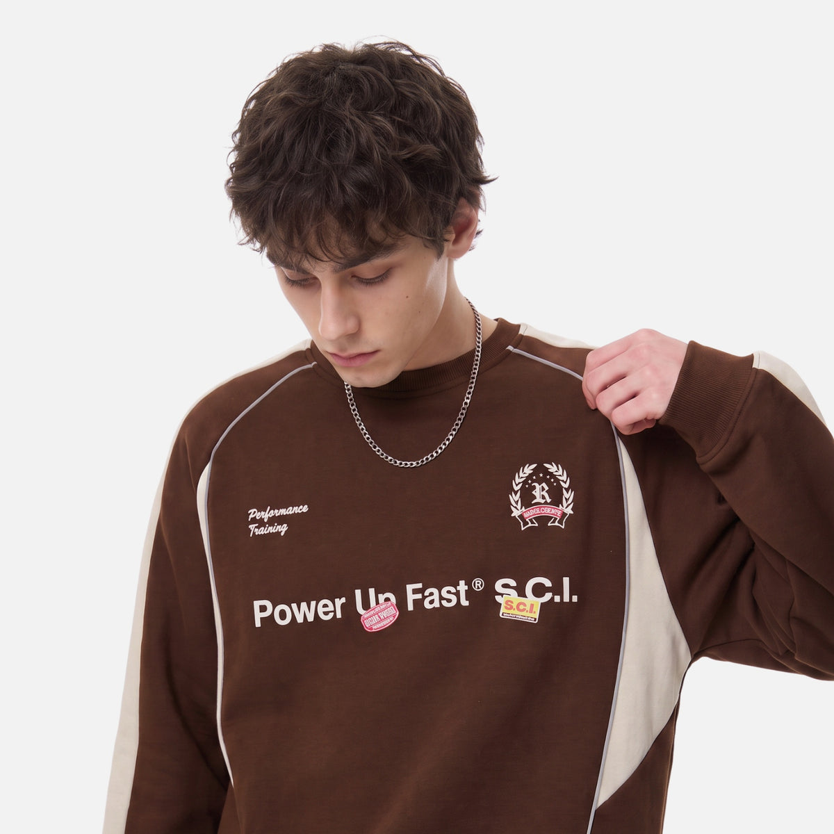 Vintage Racing Raglan Sweatshirt