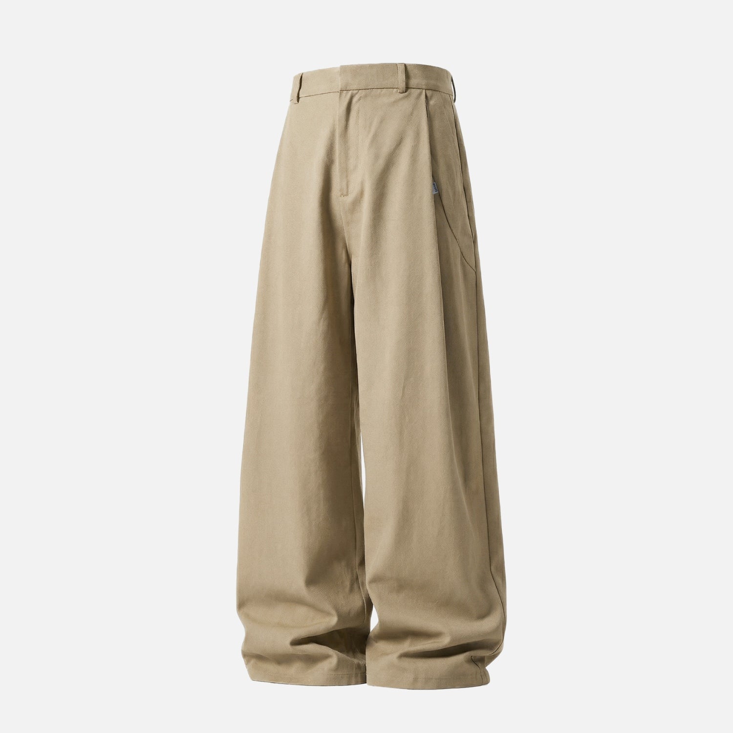 Pleated Vintage Cotton Pants