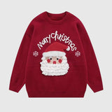 Vintage Santa Christmas Sweater