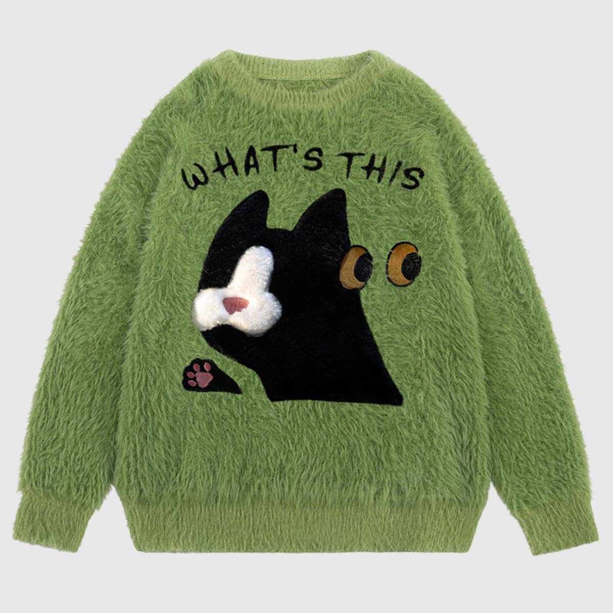 Cute Cat Design Sweater