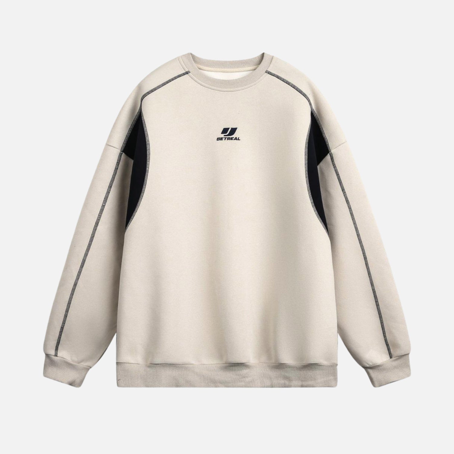 Colorblock Stitch Heavyweight Sweatshirt