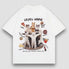 Creative Spoof Cat Print T-shirt