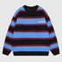 Vintage Striped Knit Sweater