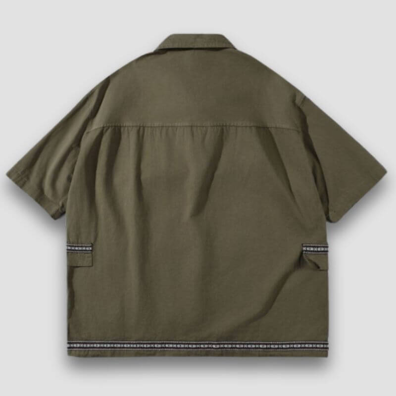 Japanische Vintage Ethnische Web-Shirts