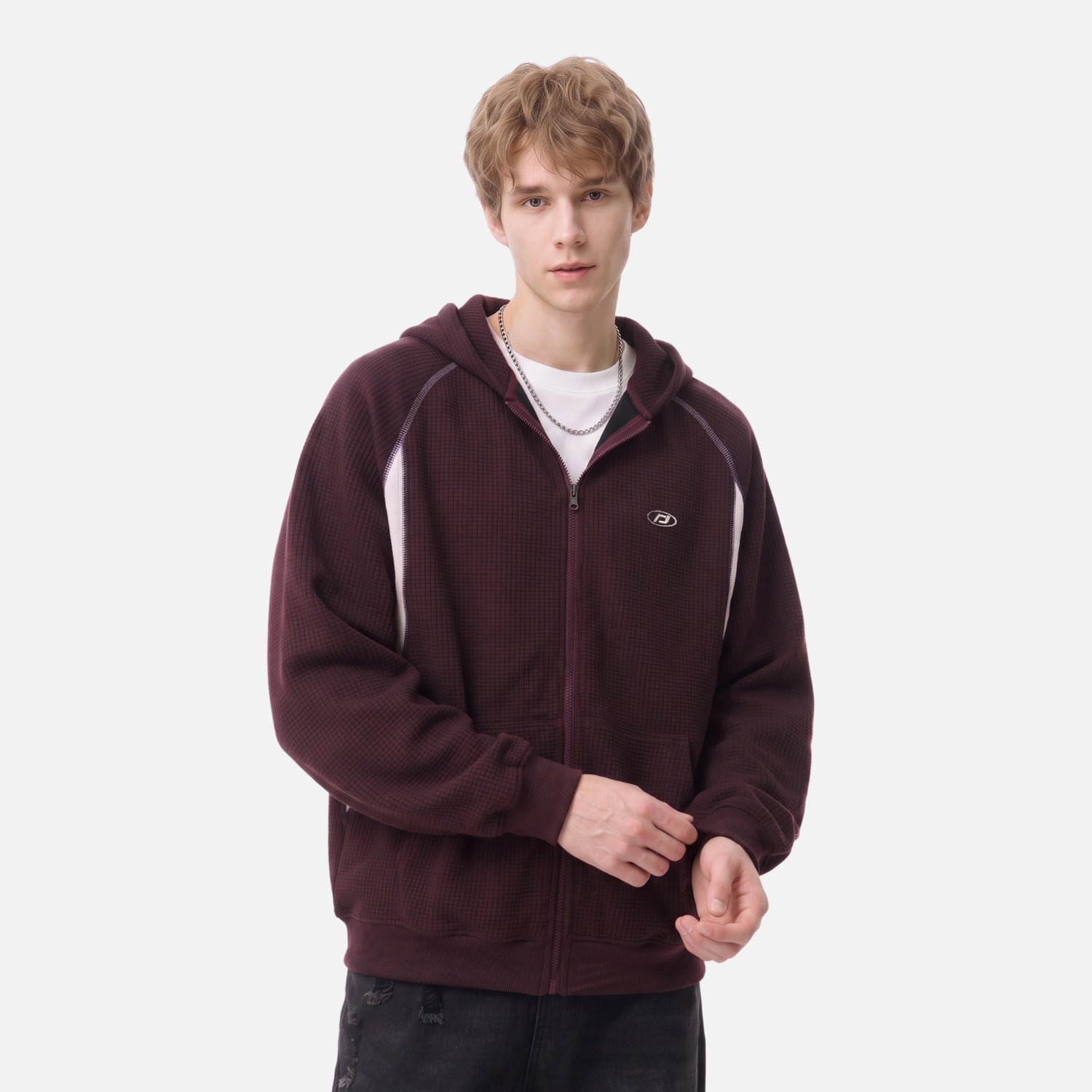 Heavyweight Raglan Zip Hoodie