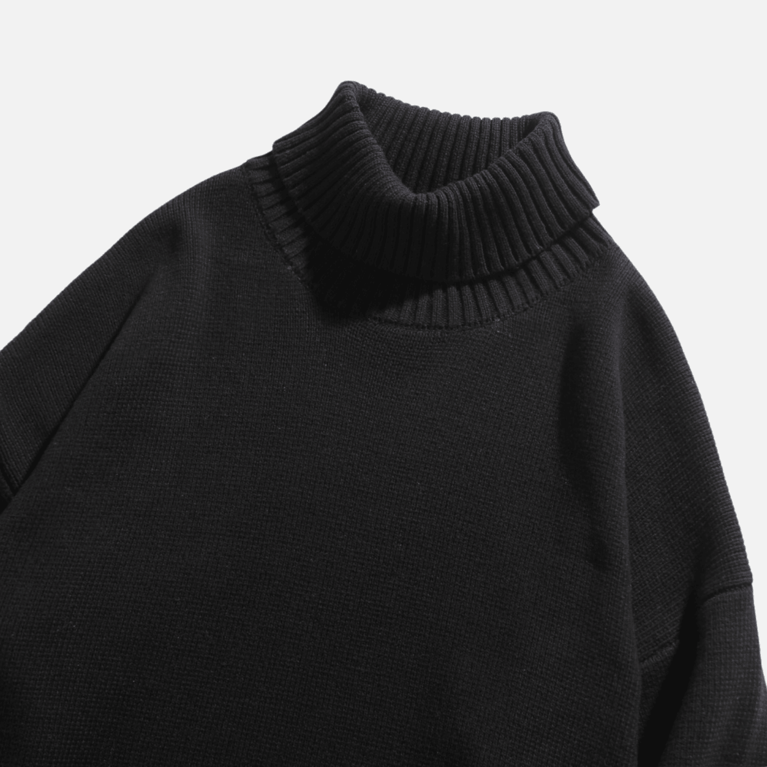 Chunky Knit Turtleneck Sweater