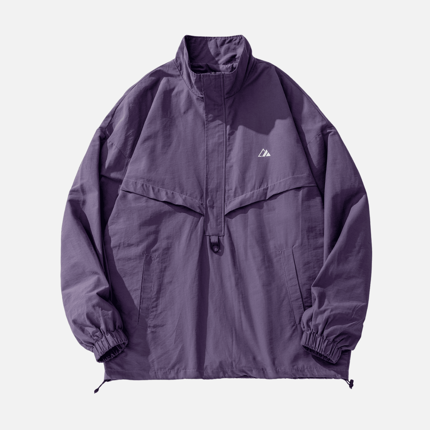 Textured Half-Zip Tactical Windbreakers
