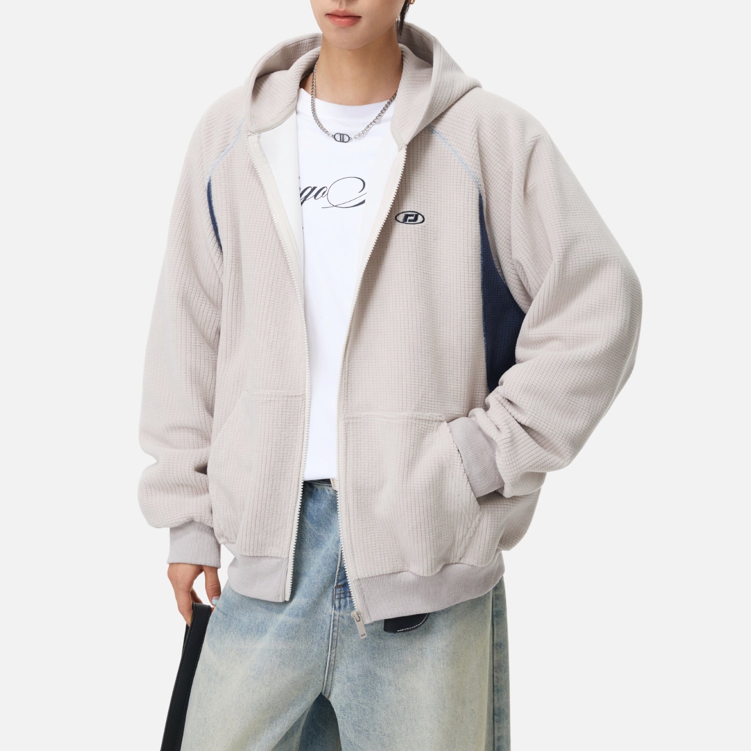 Heavyweight Raglan Zip Hoodie