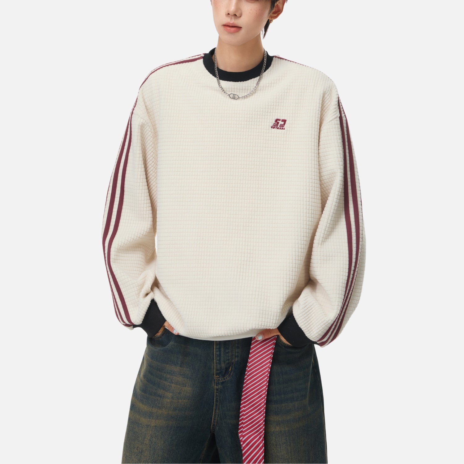 Heavyweight Waffle Sweatshirt