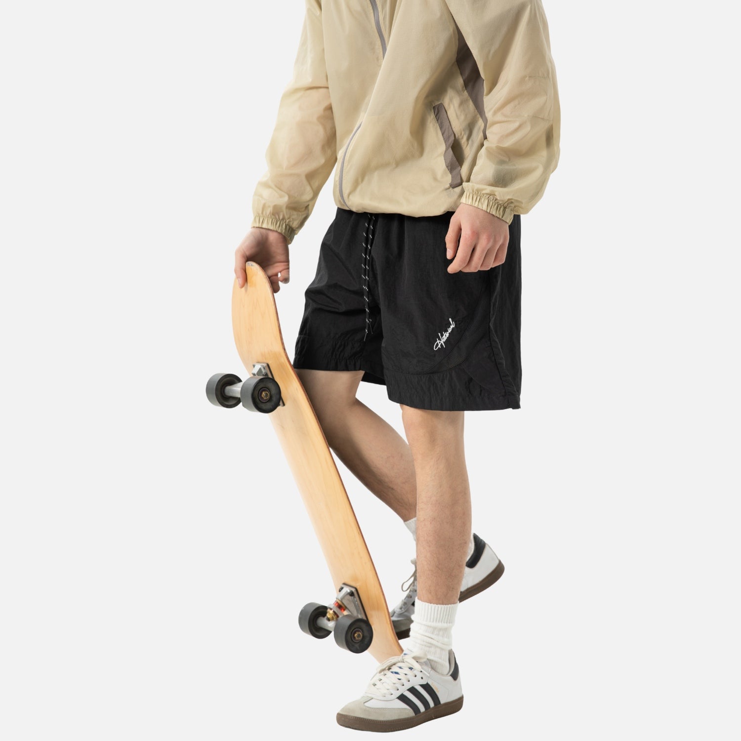 Mesh Panel Breathable Shorts