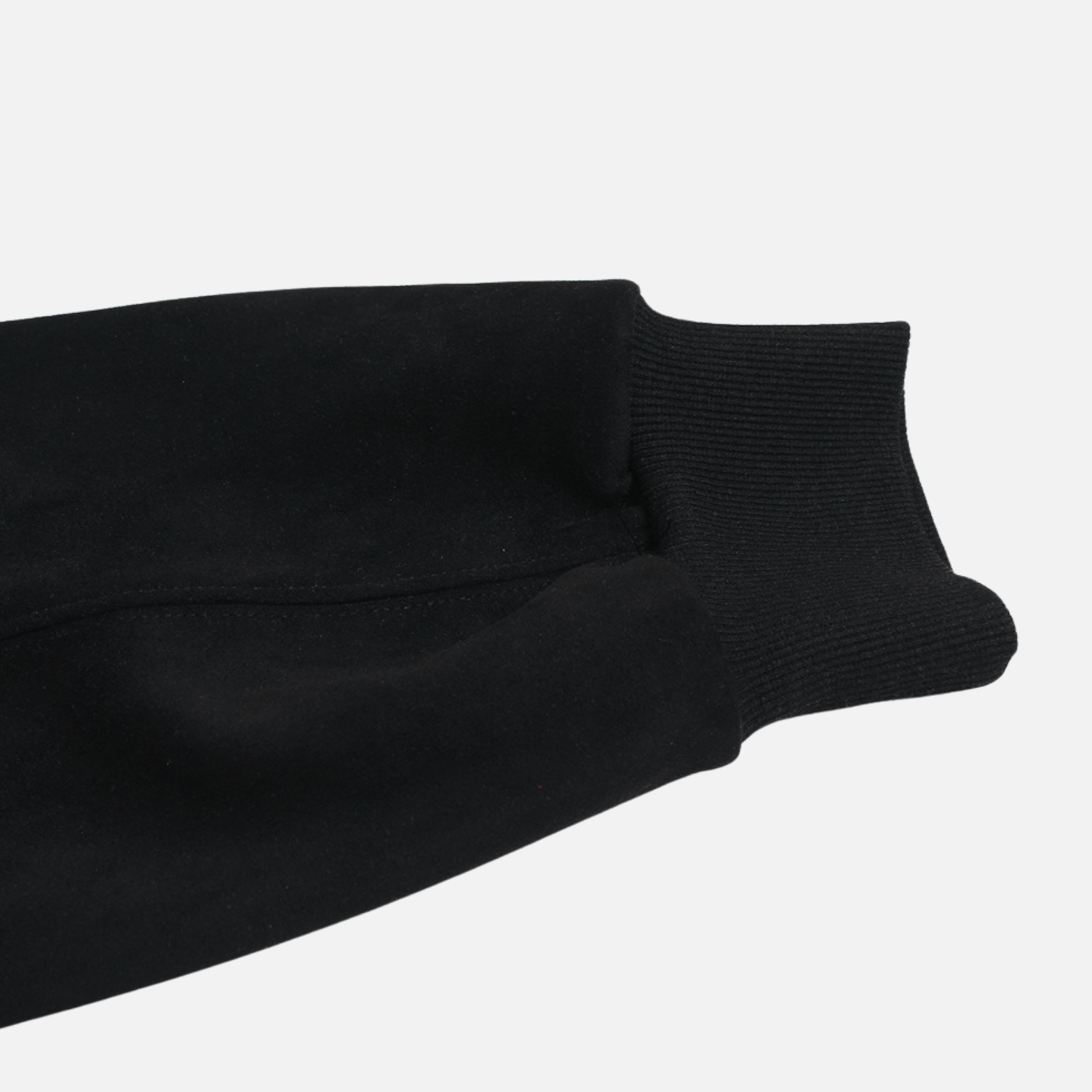 Sudadera retro de ante con capucha