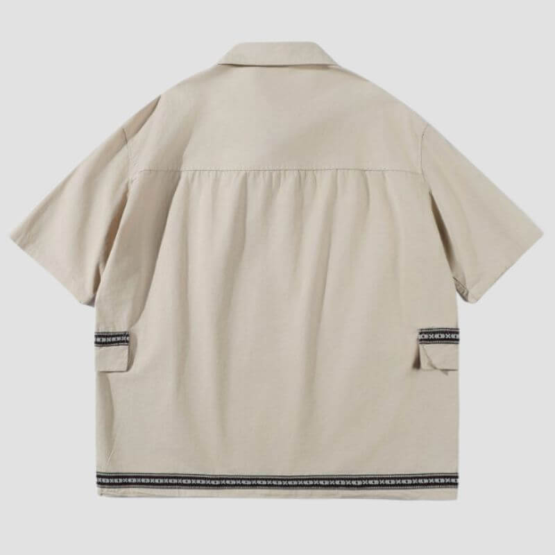 Japanische Vintage Ethnische Web-Shirts