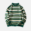 Striped Heavy Knit Sweater