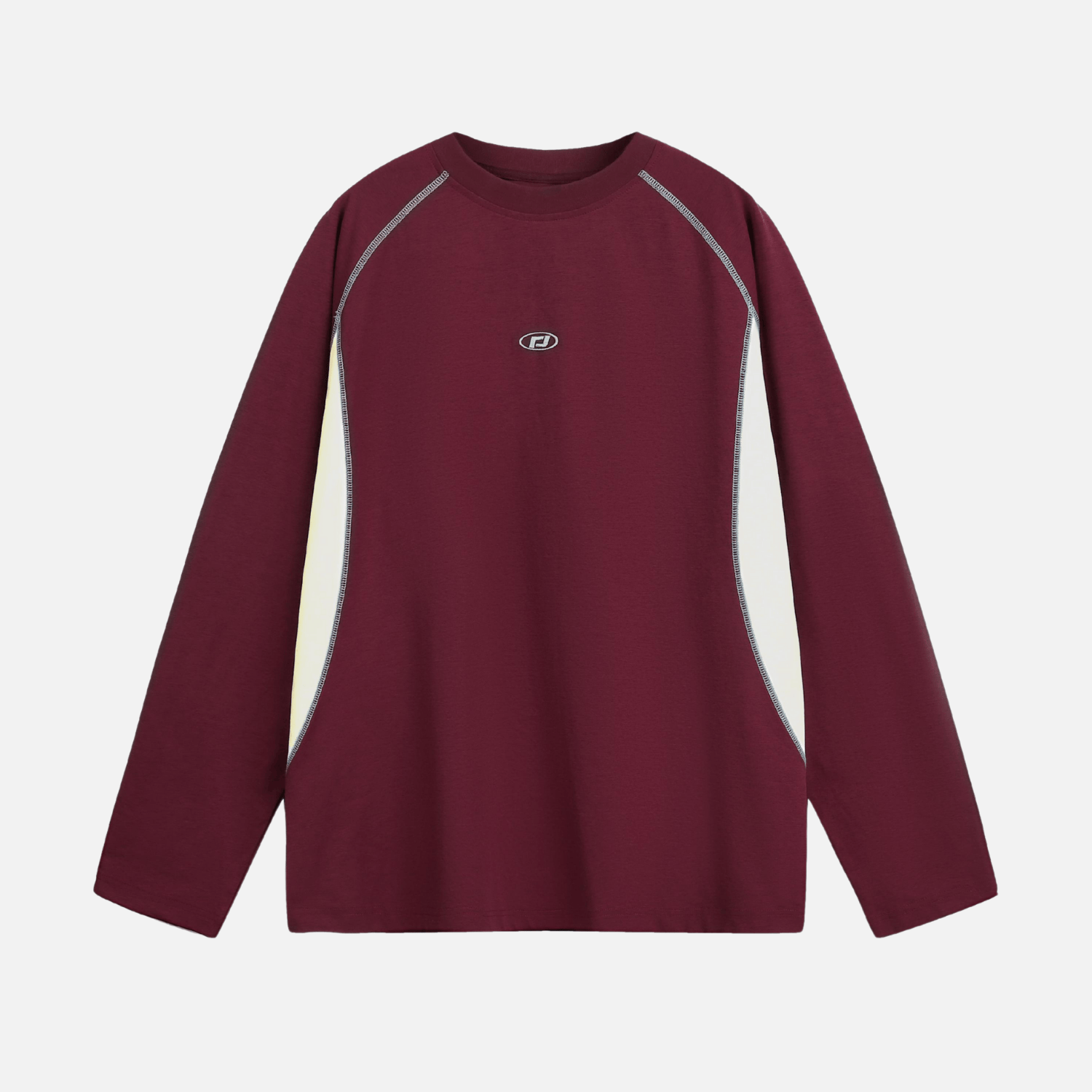 美品‼️CRONOS Patchwork long sleeve Tシャツ CRONOS Patchwork long sleeveT 【WHITE】