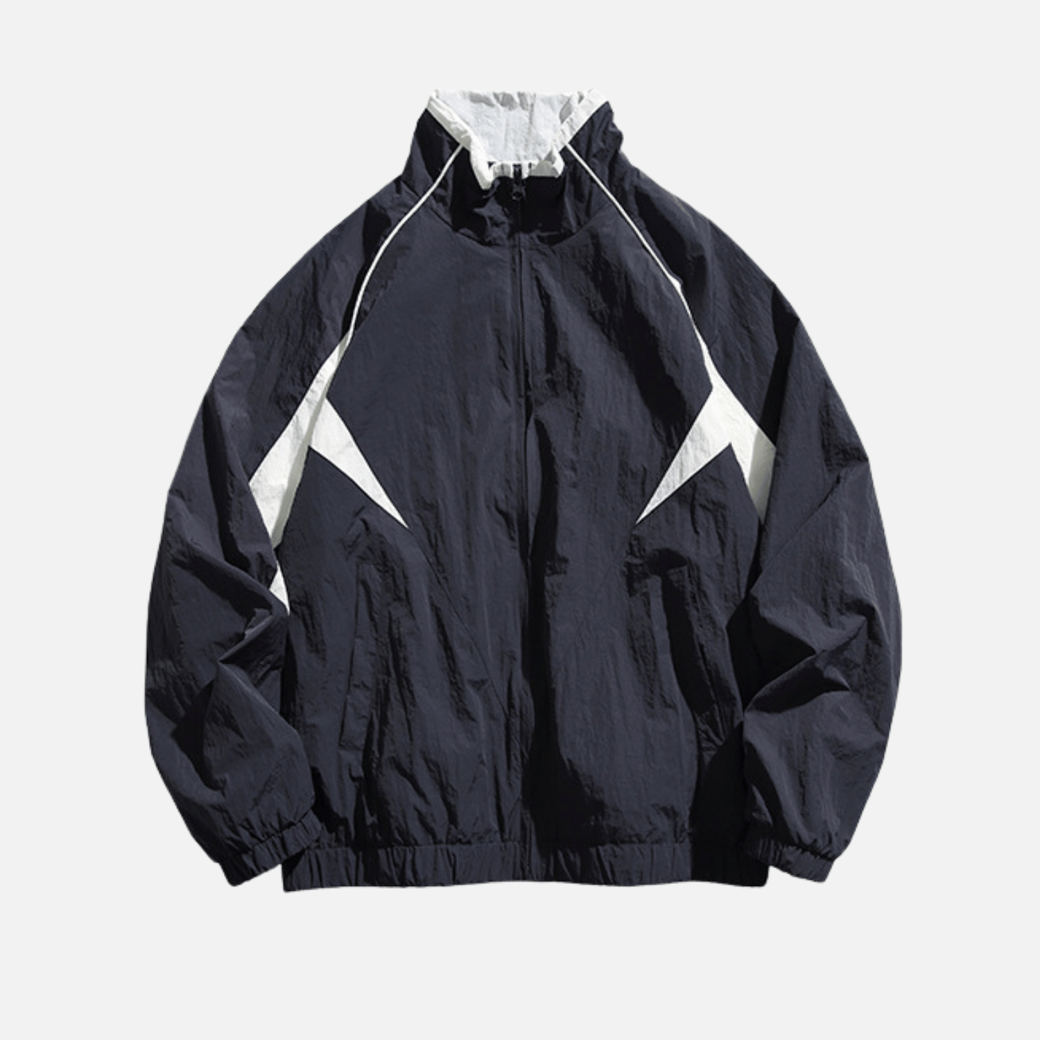 Outdoor-Colorblock-Reißverschlussjacke