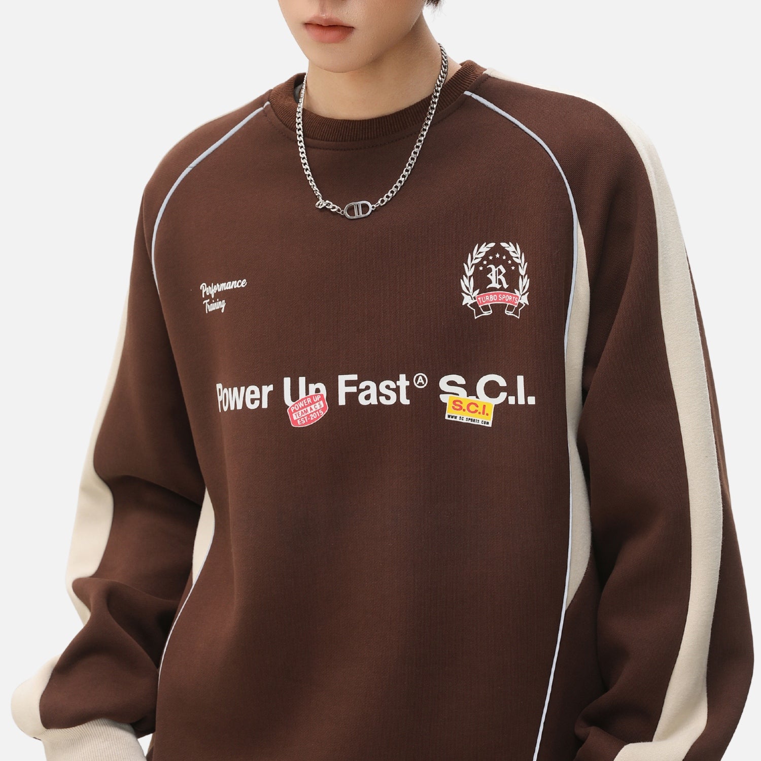 Vintage Racing Raglan Sweatshirt
