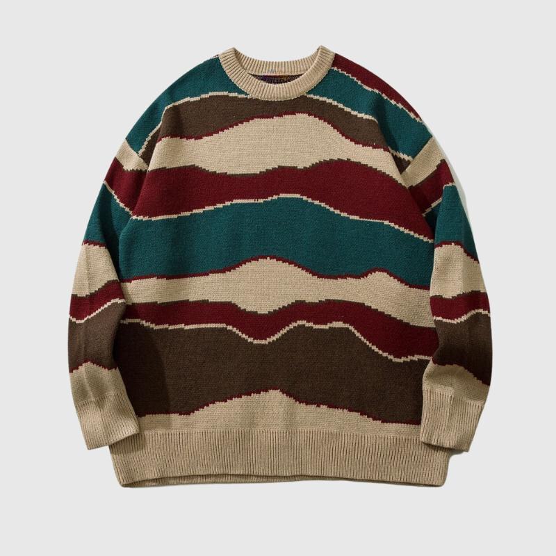 Japanese Vintage Striped Sweater