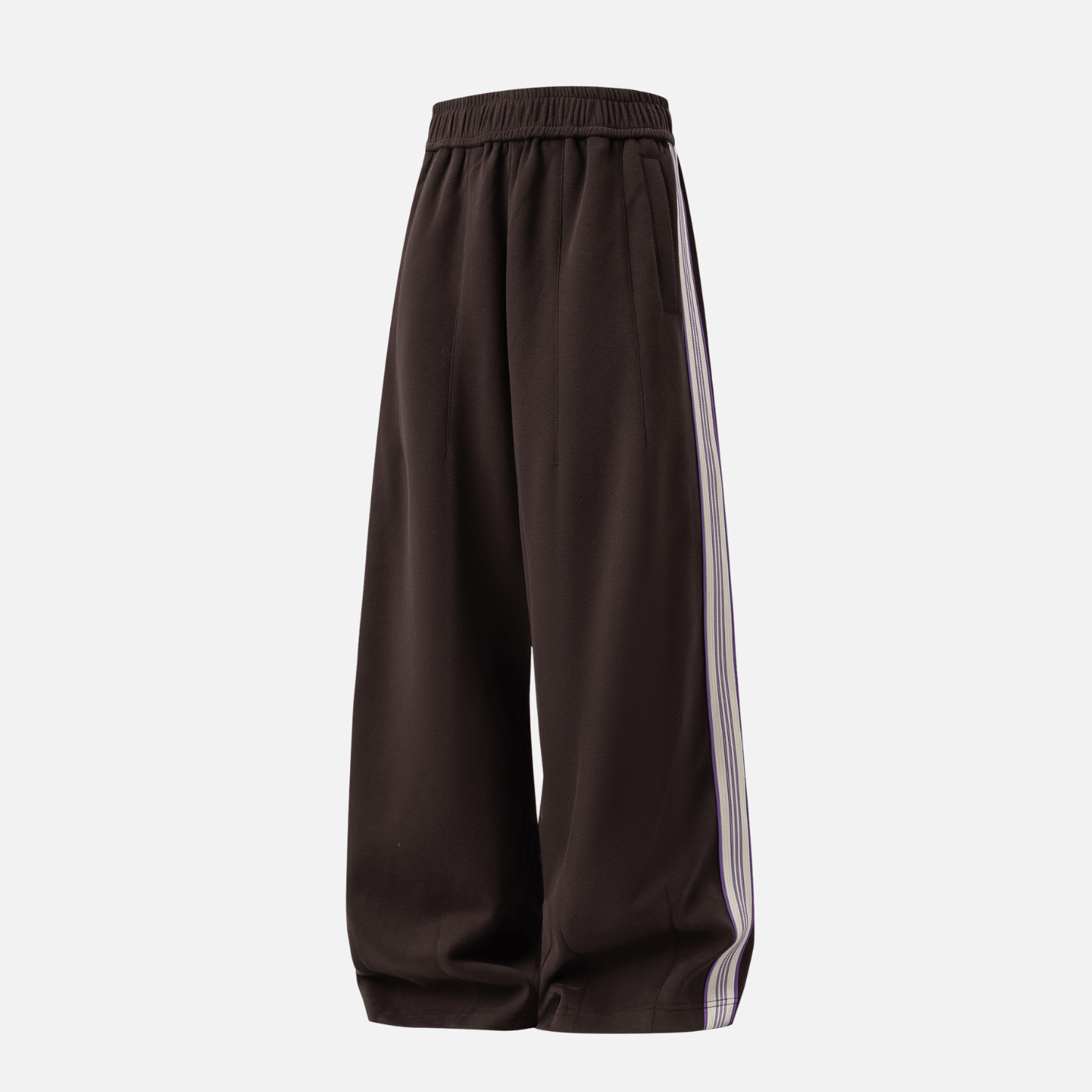 Freizeithose mit Colorblock-Streifen