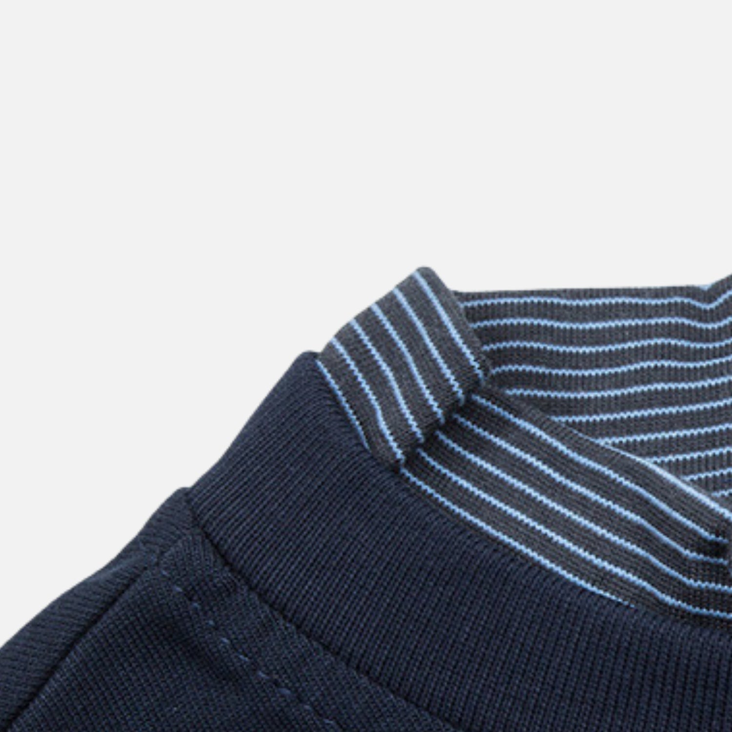 Faux-Layered Graphic Cotton Sweatshirt