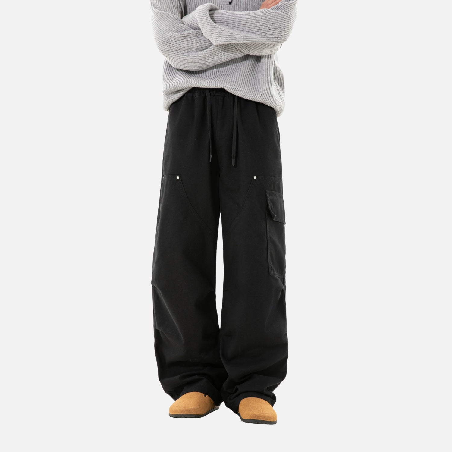 Japanese Utility Cargo Cotton Pants
