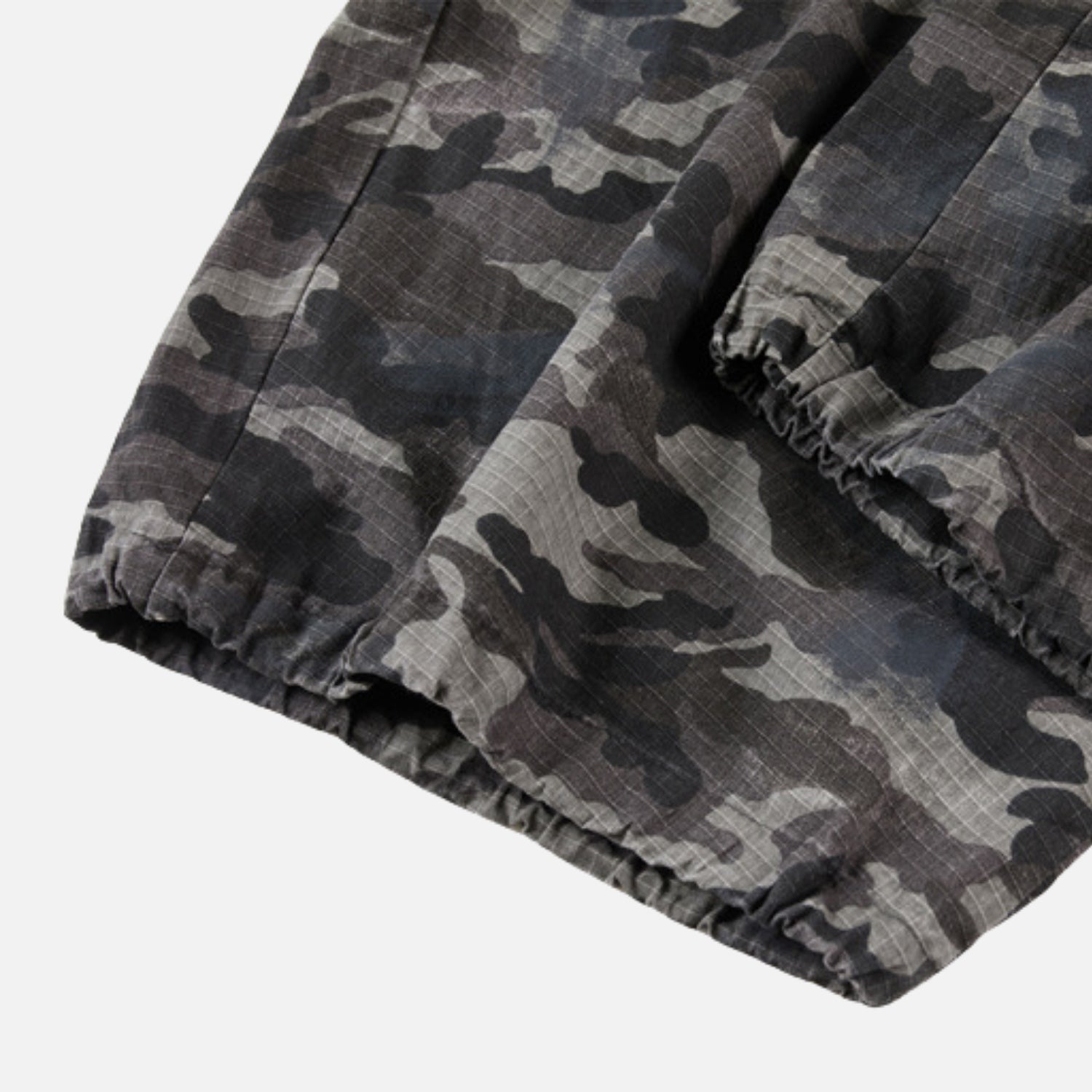 Camouflage Wide-Leg Pants