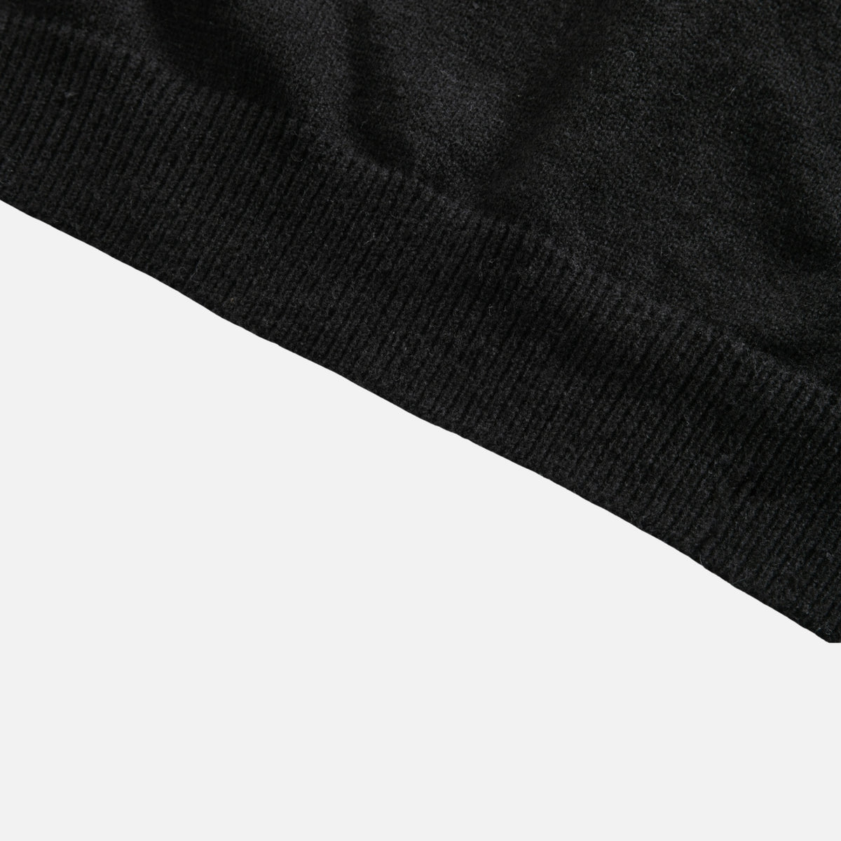 Japanese Vintage Contrast-Collar Cable Knit Sweater