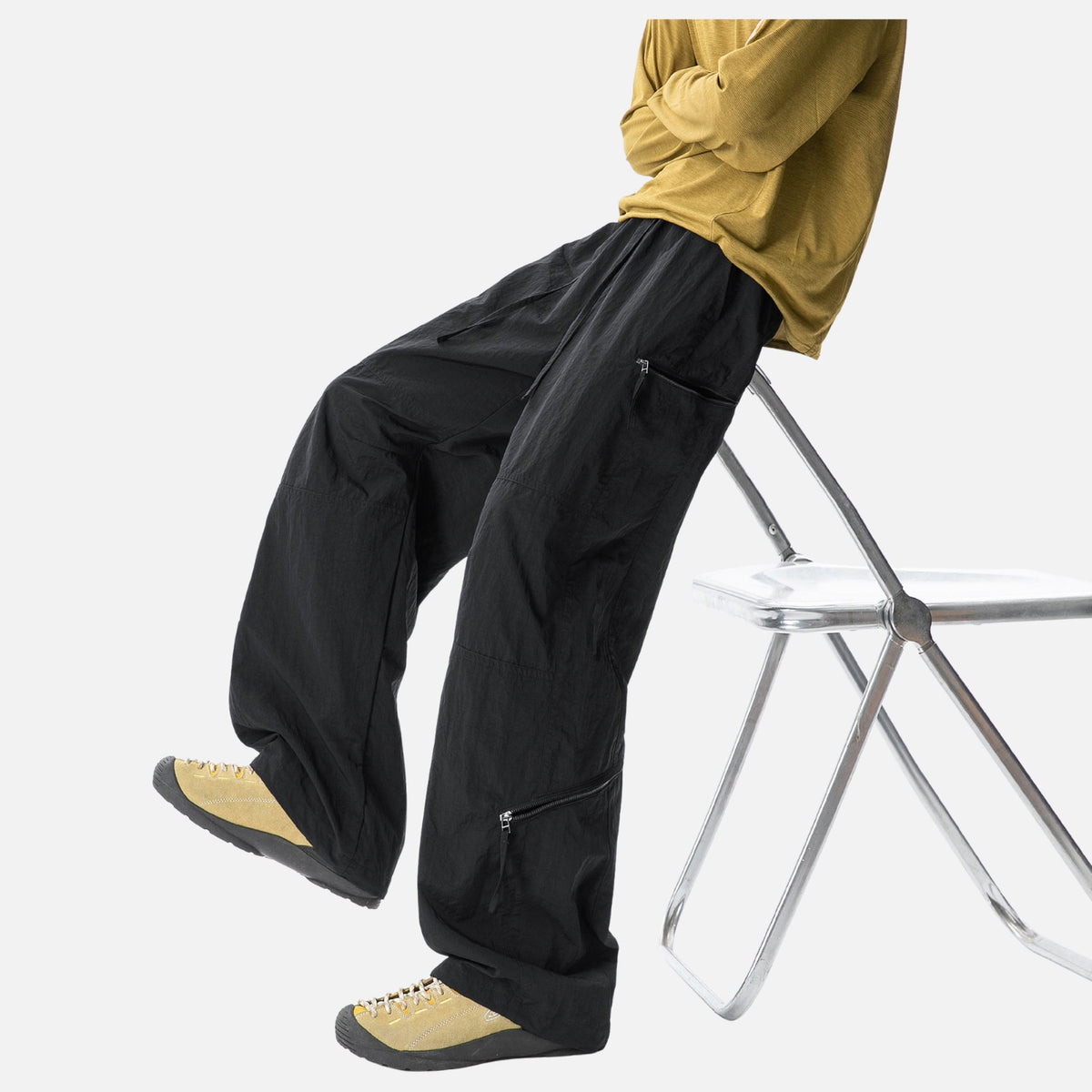 Multi-Pocket Utility Cargo Pants