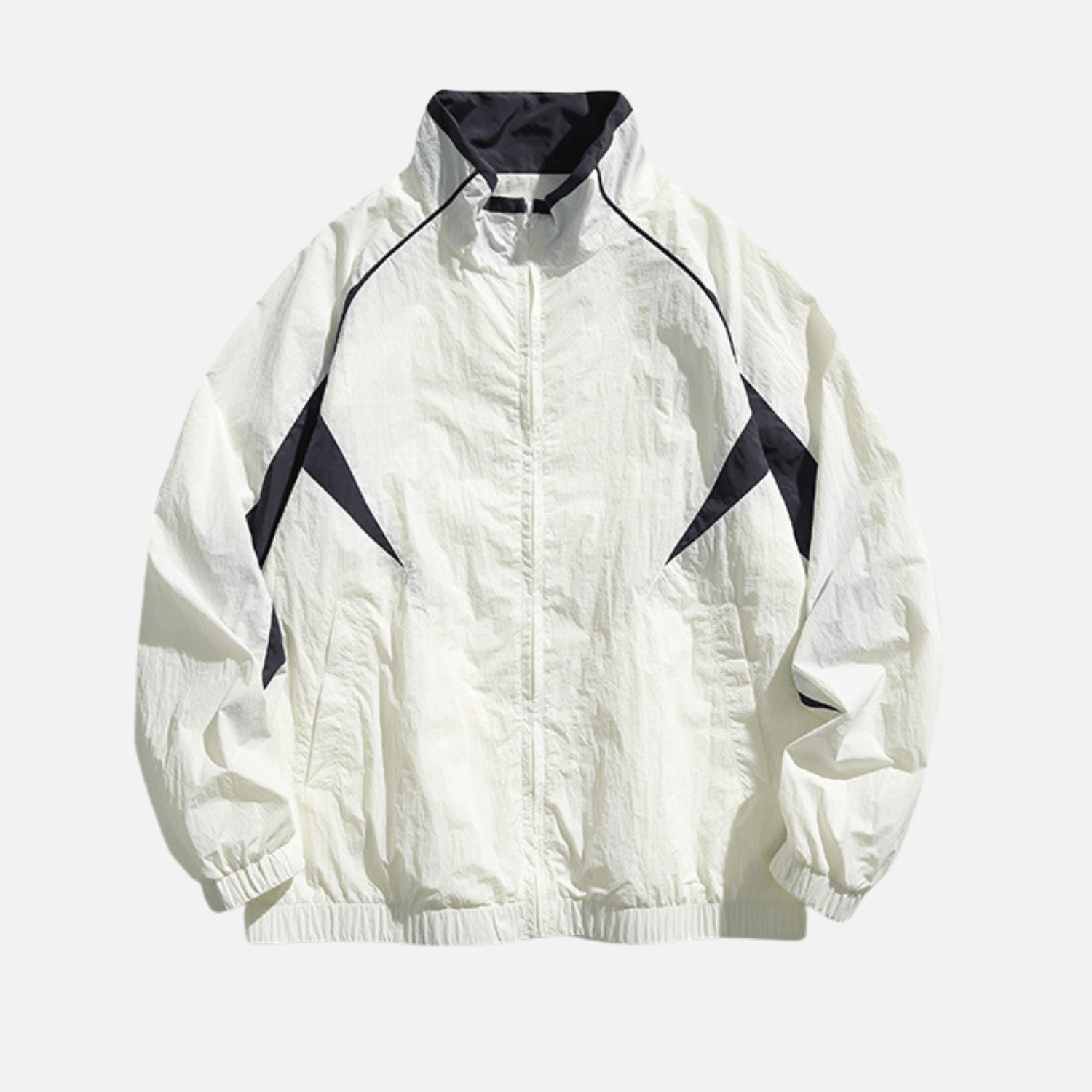 Outdoor-Colorblock-Reißverschlussjacke