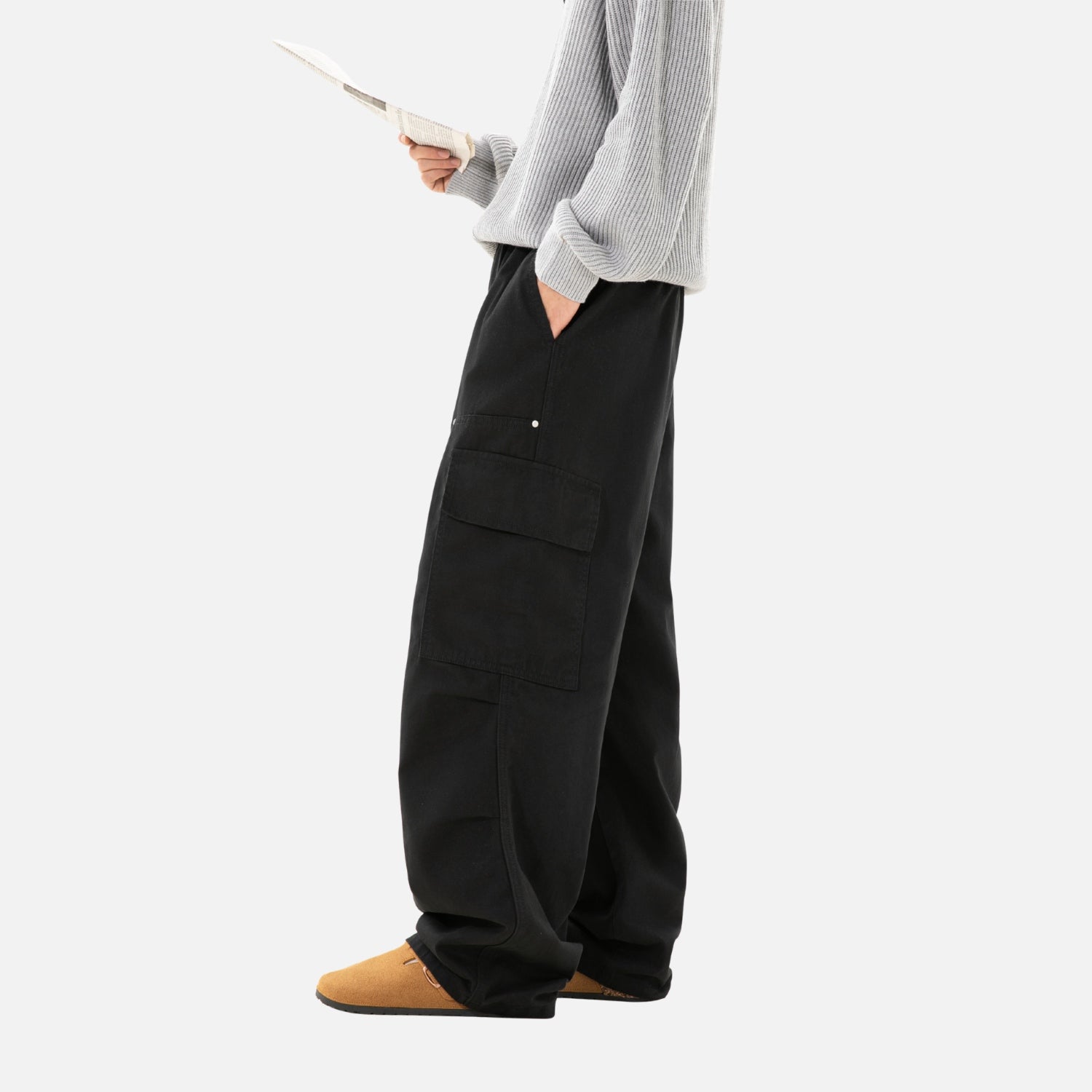 Japanese Utility Cargo Cotton Pants