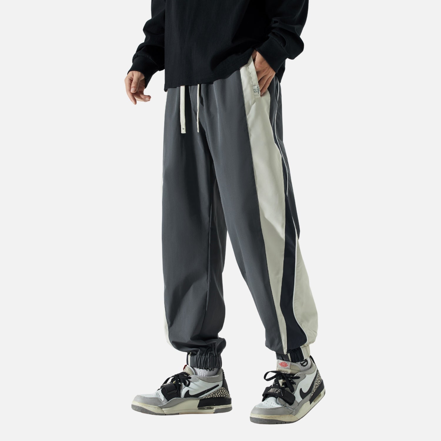 Colorblock Jogger Pants