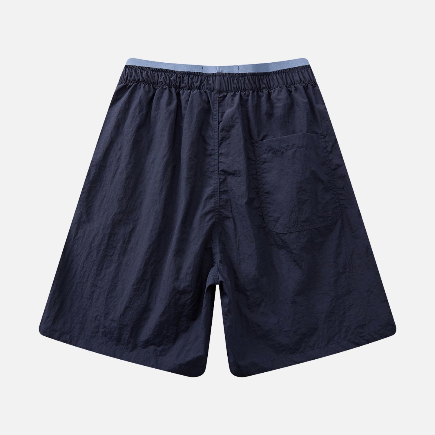 Colorblock Double-Waist Shorts