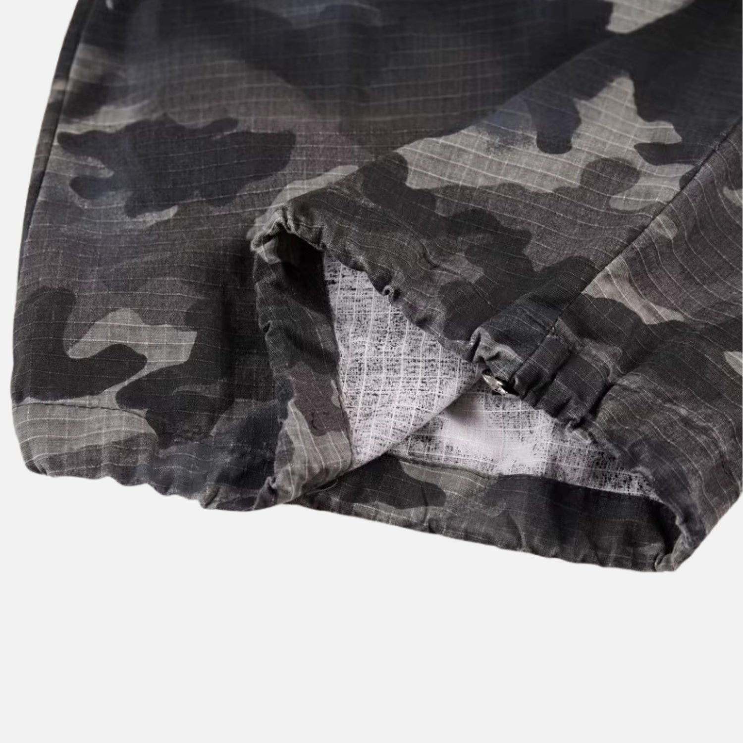 Camouflage Wide-Leg Pants