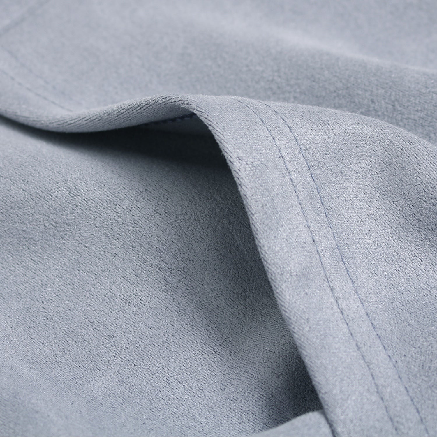 Sudadera retro de ante con capucha