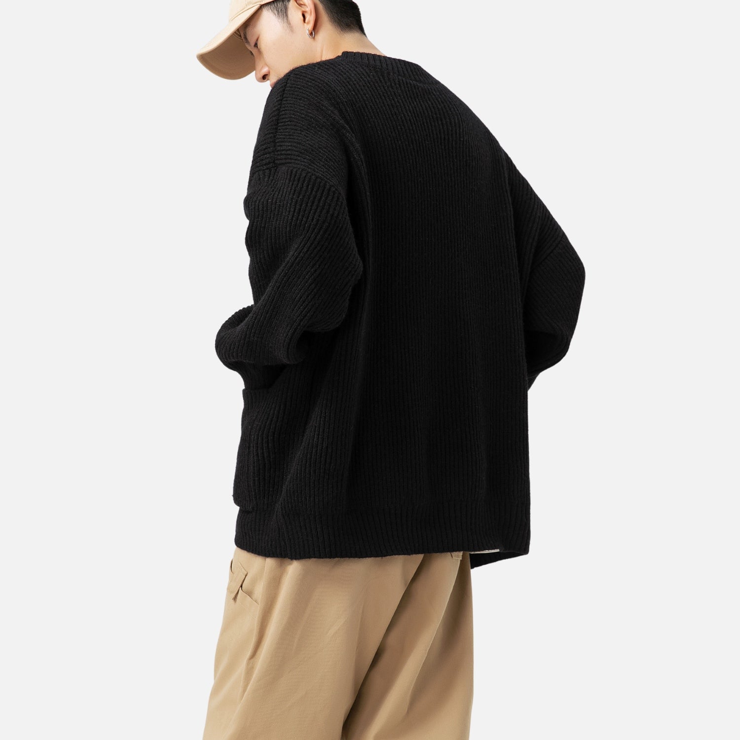 Chunky Textured Knit Cardigan