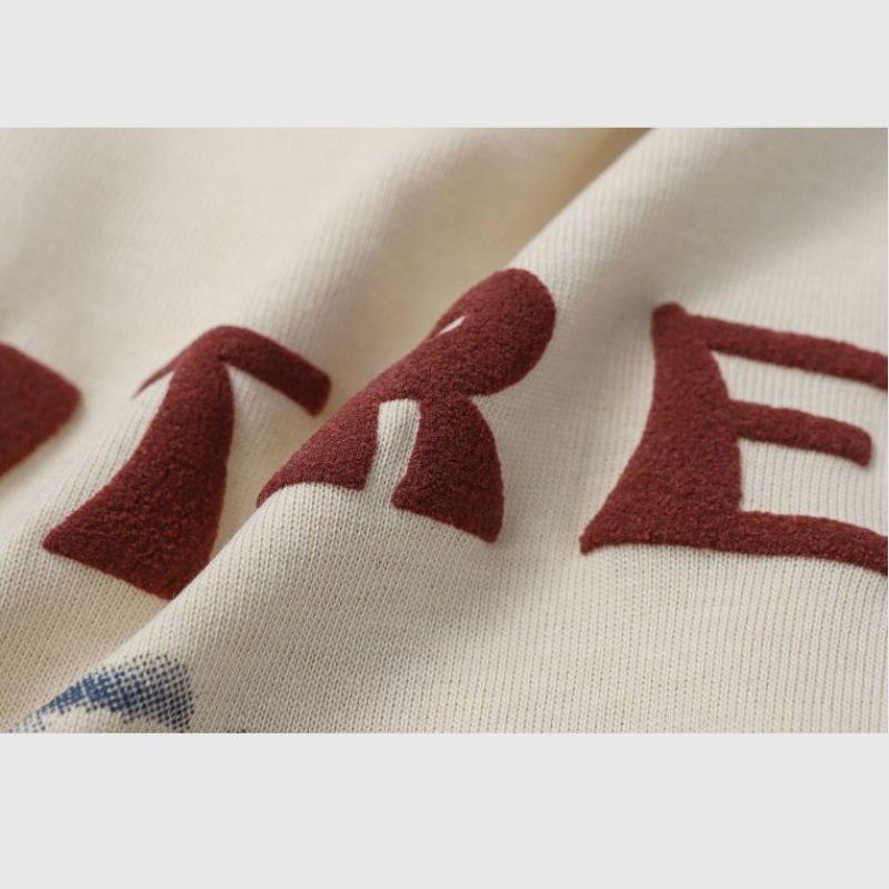 T-Shirt aus Baumwolle mit Graffiti-Print