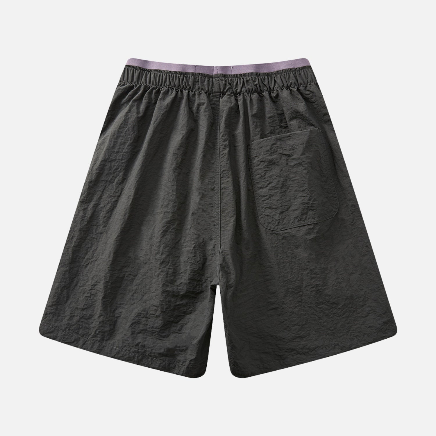 Colorblock Double-Waist Shorts