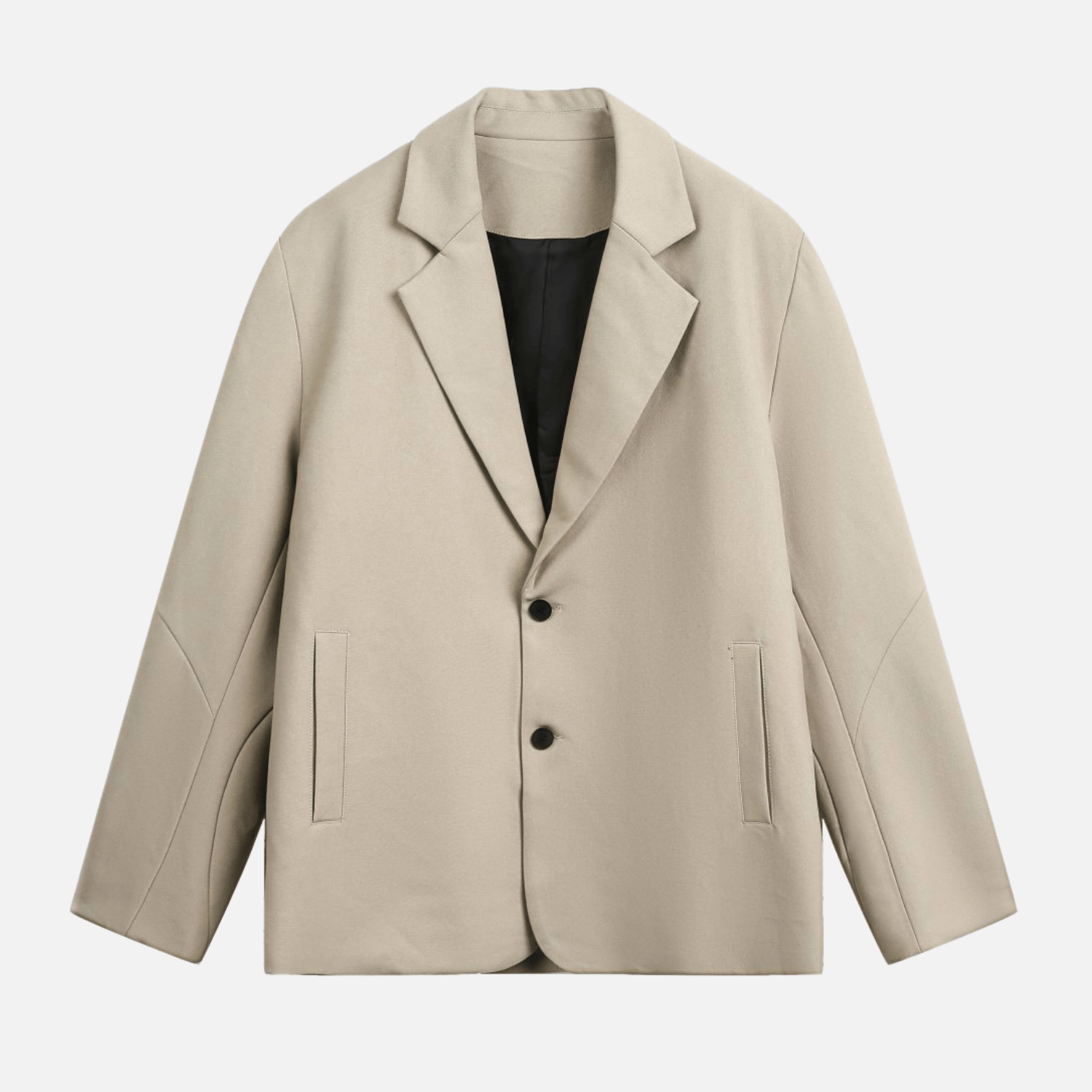 Blazer retro con diseño patchwork