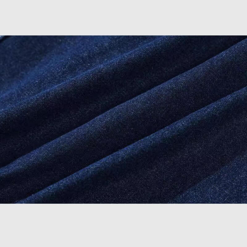 Denim-Hemden mit mehreren Taschen