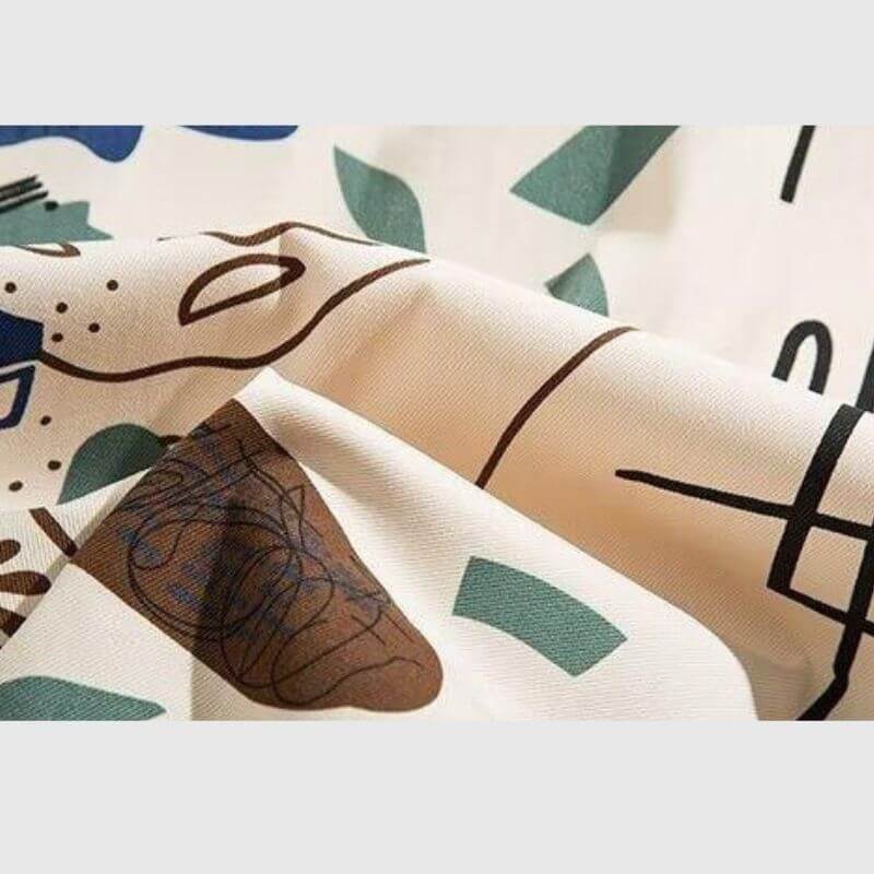 Graffiti-Shirts mit Farbblock-Design