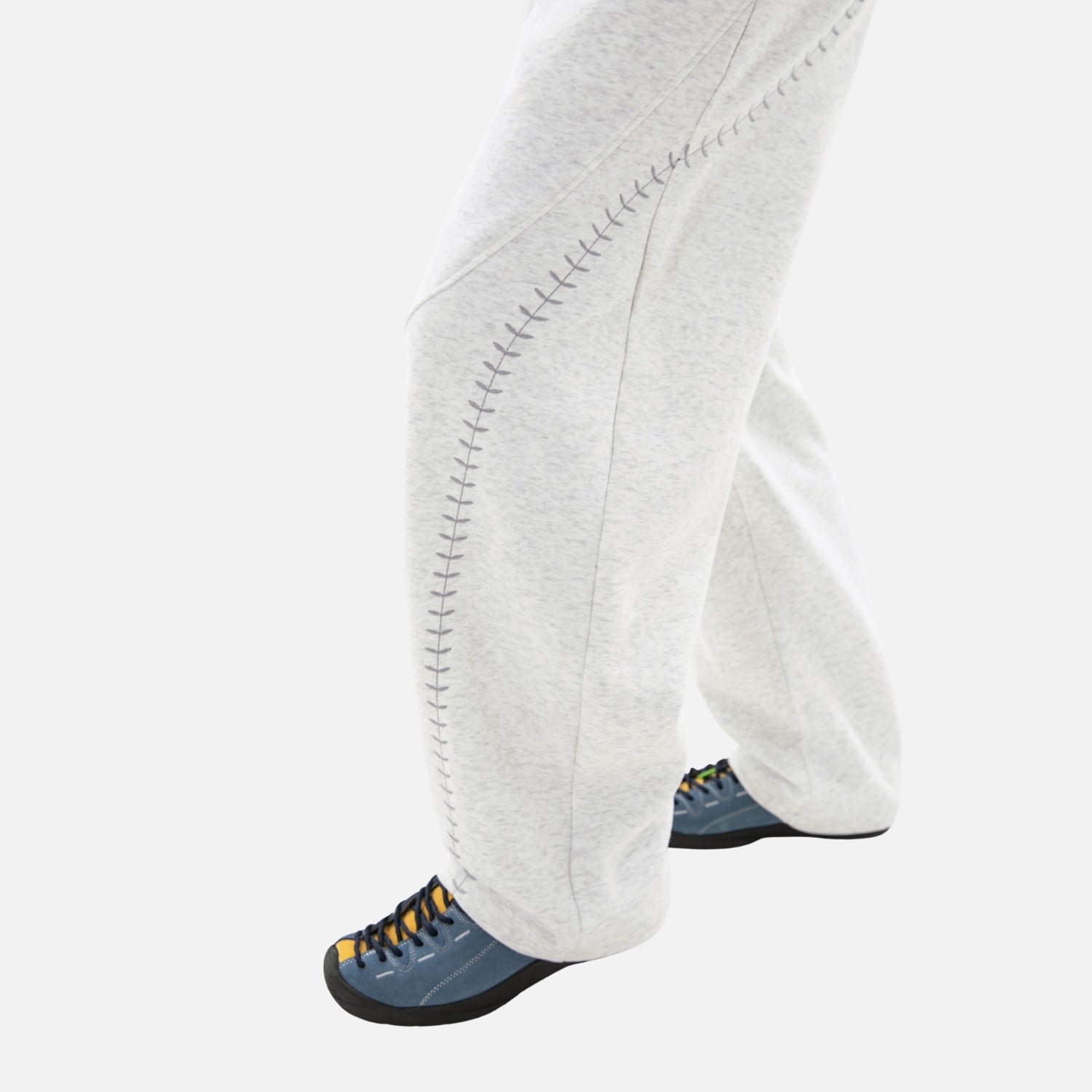 Baseball-Inspired Baggy Sweatpants