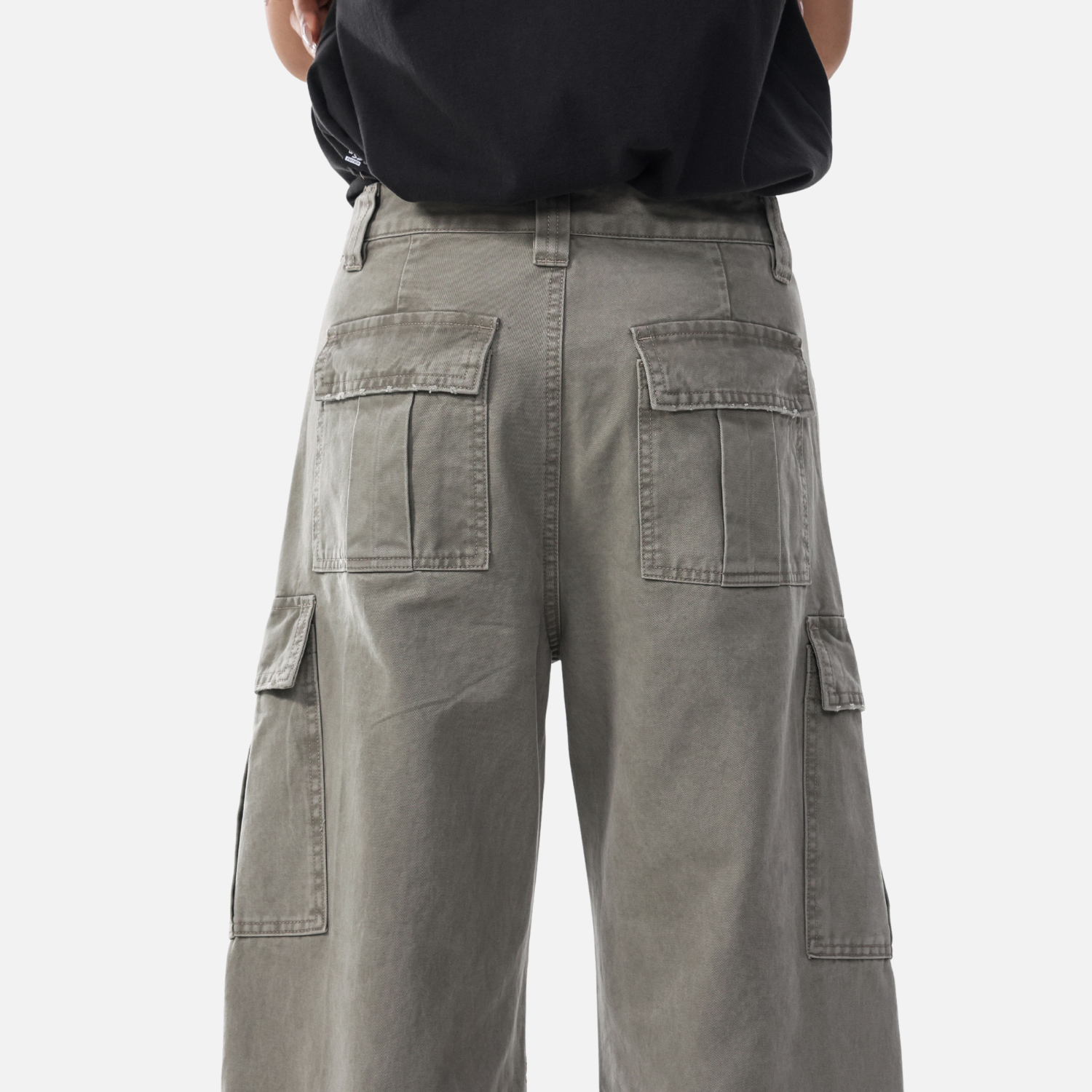 Vintage Slant Baggy Pants