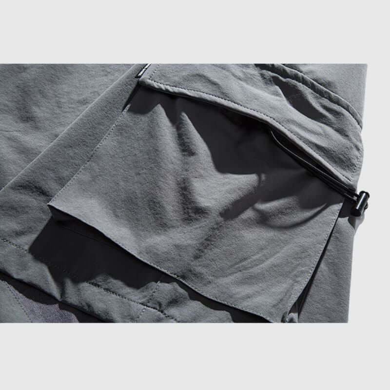 Pantalones cortos cargo de seda de hielo