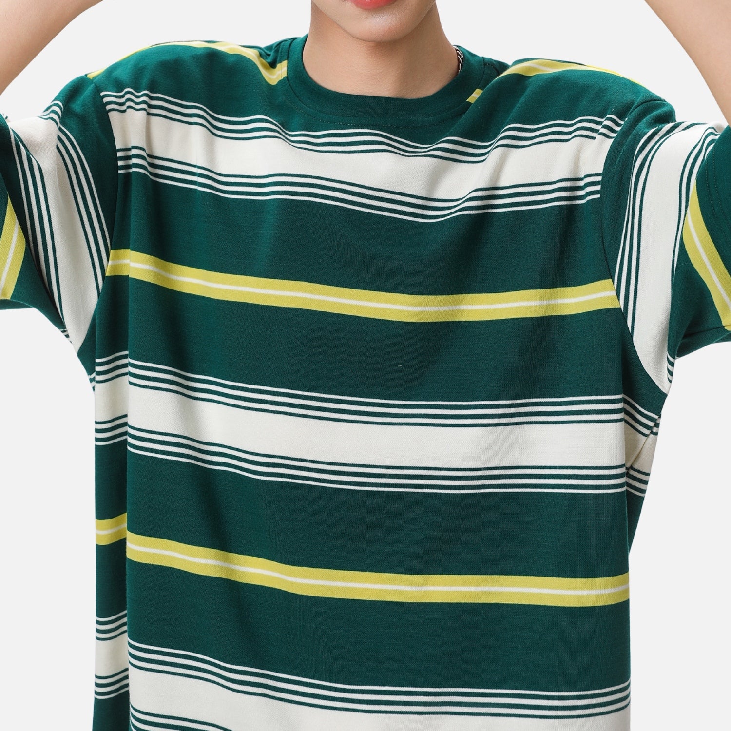 Vintage Striped Cotton Tee