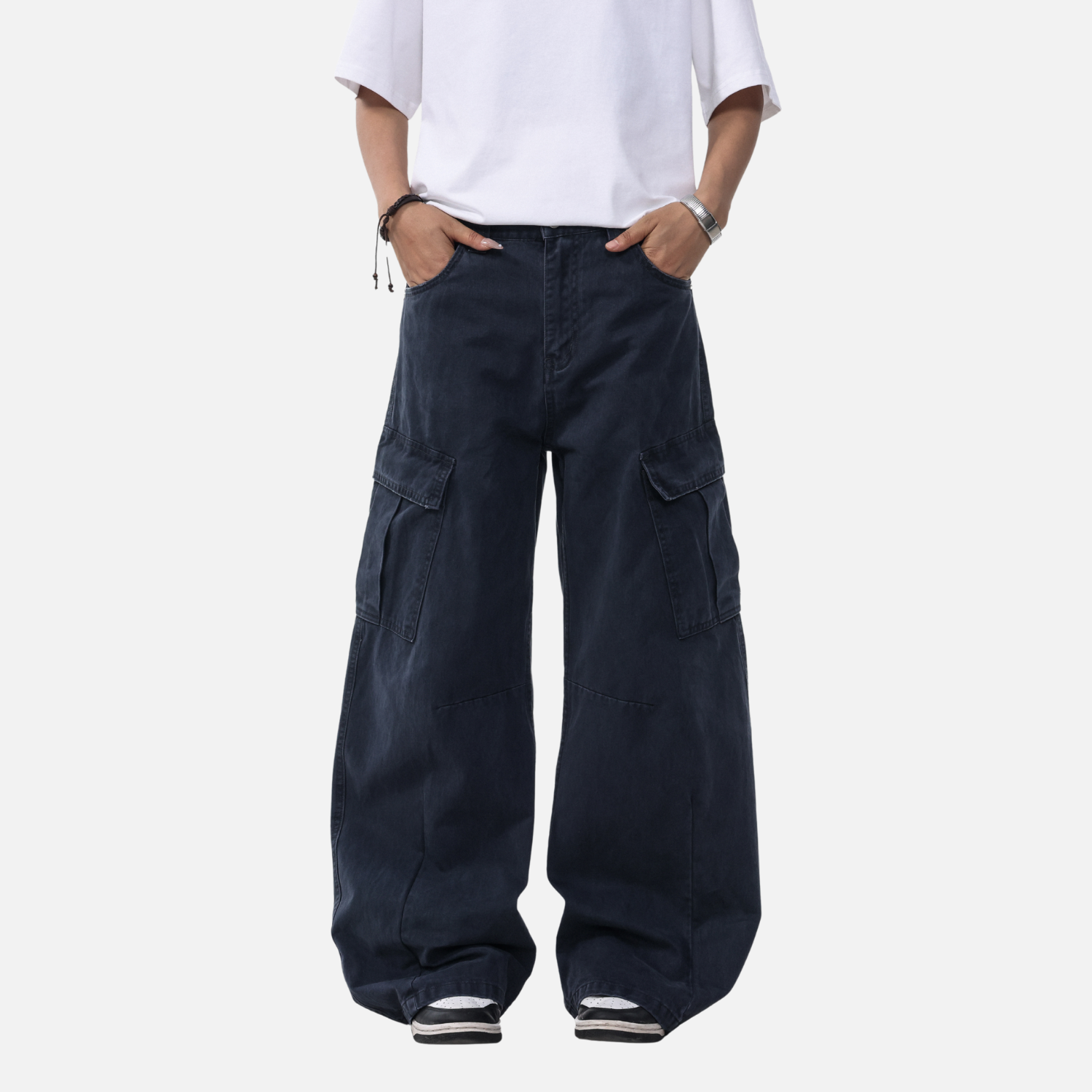 Vintage Slant Baggy Pants