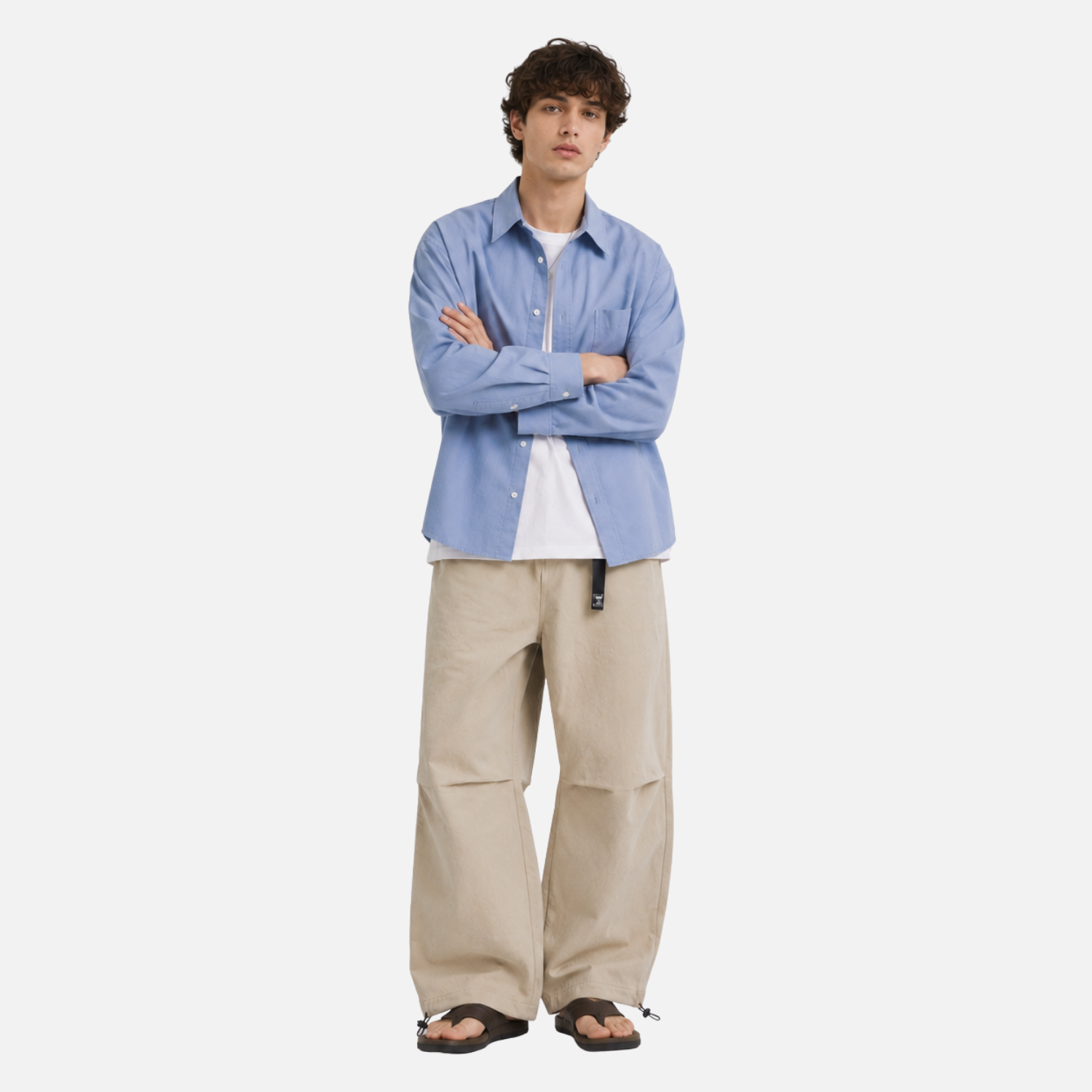 Basic Cotton Casual Pants