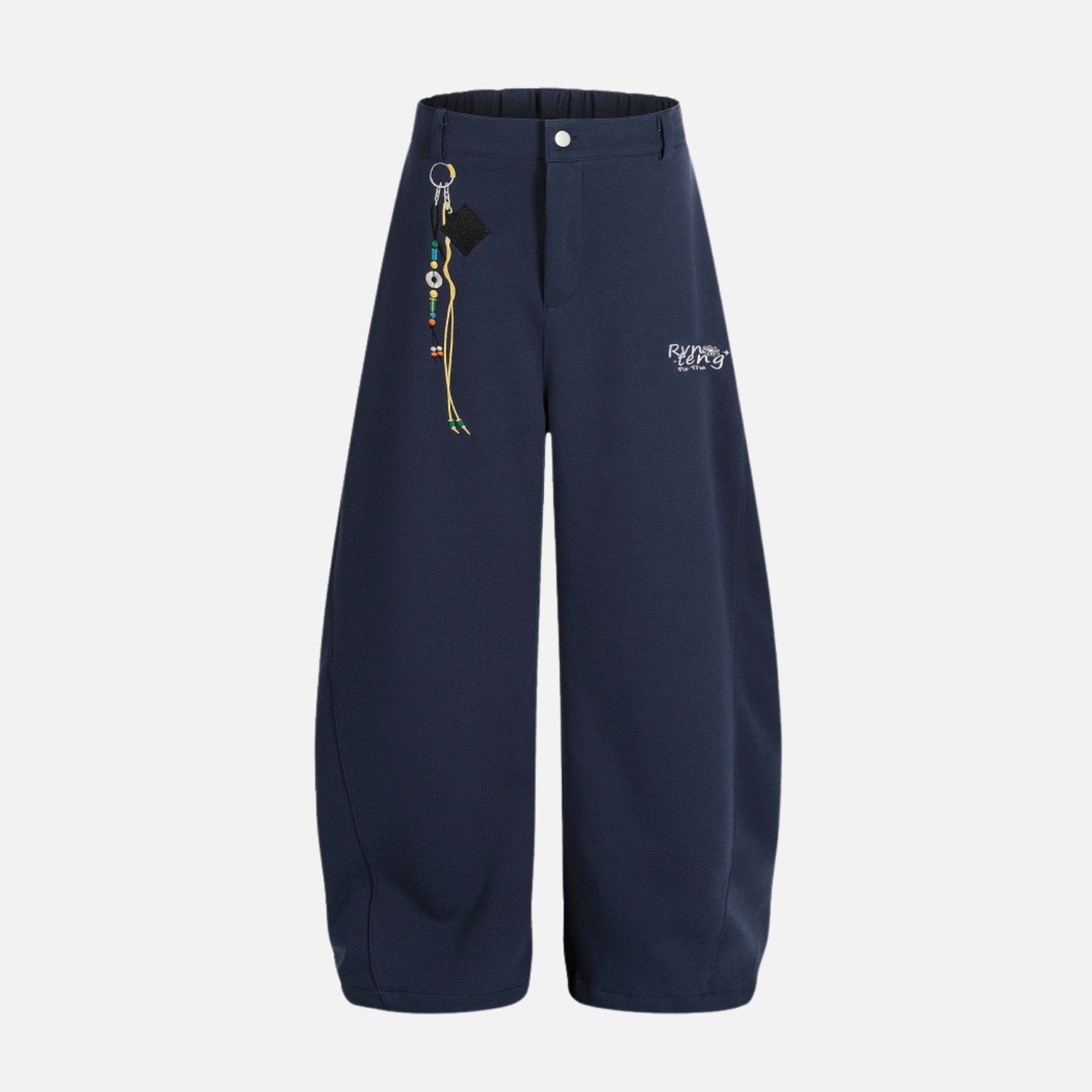 Scimitar Embroidered Baggy Pants