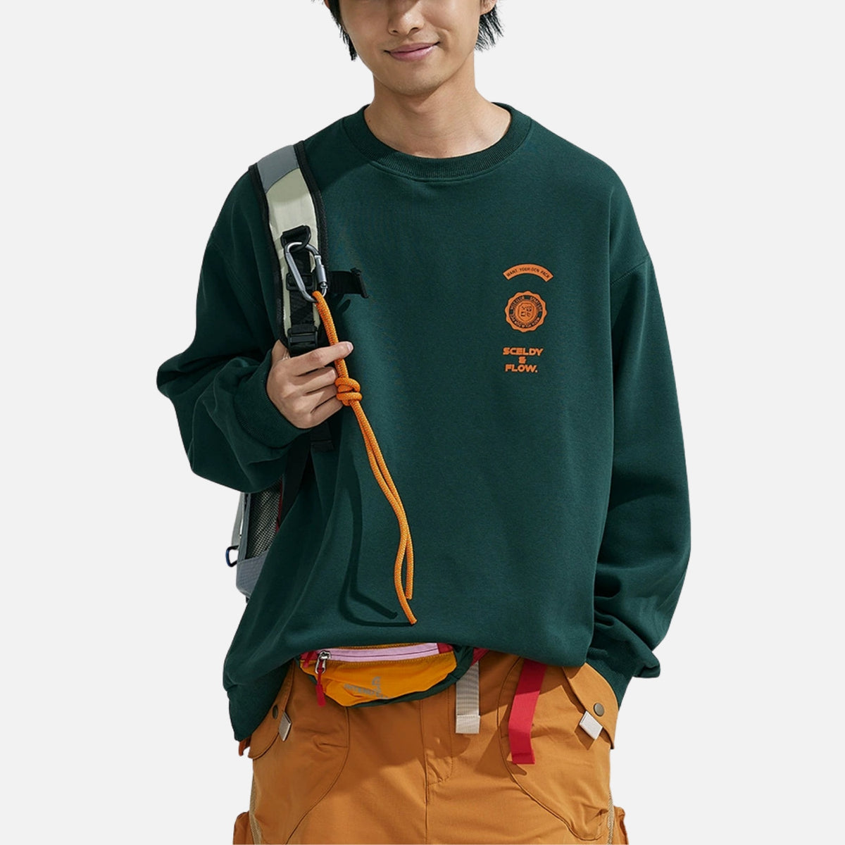 Cityboy-Sweatshirt mit Grafikdruck