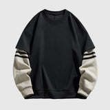 Two-Tone Sleeve Sweatshirt