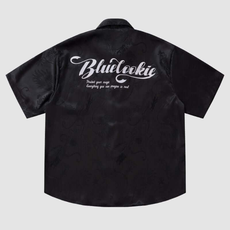 Drachen-Jacquardhemden